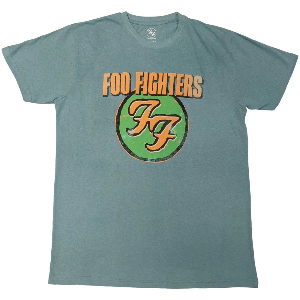 Foo Fighters - Graff Mens T-shirt - Blue